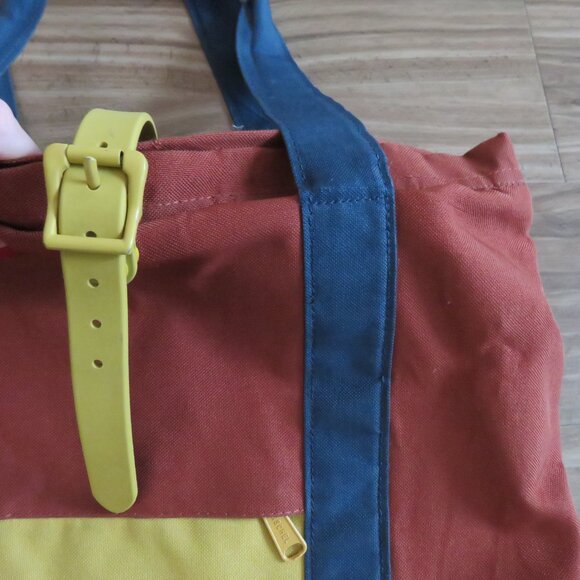HERSCHEL SUPPLY CO Plus Series Colorblock Block Party Retro Laptop Tote Bag - Picture 9 of 16